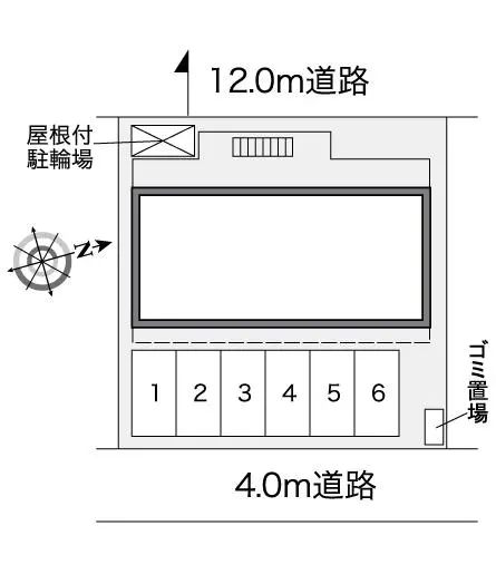 ★手数料０円★八千代市八千代台北７丁目　月極駐車場（LP）